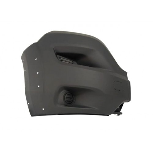 CITROEN JUMPER- 14/24; ÖN TAMPON UCU SAĞ GRİ (SİS DELİKSİZ/ÇEKİ KAPAKLI)(DODİK DELİKLİ)