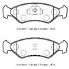 CITROEN SAXO- 96/00; ÖN FREN BALATASI (DİSK) (141X44,3X18) (BRAMAX)