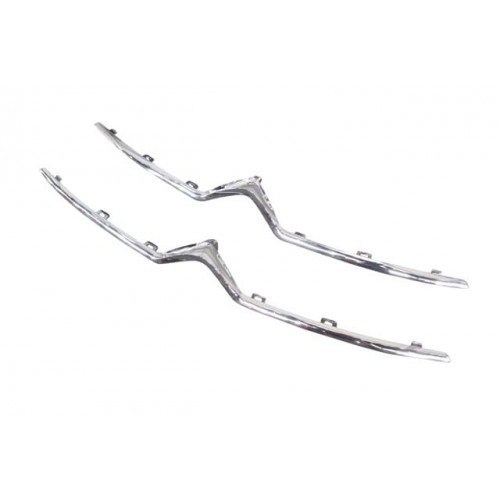 CITROEN C4- 11/17; ÖN PANJUR ÜST NİKELAJI (ALT/ÜST TAKIM 2 ADET) (TW)