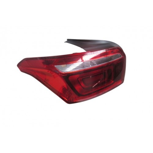 CITROEN C ELYSEE- 17/24; STOP LAMBASI SOL KIRMIZI/BEYAZ (DUYSUZ) (MARS)