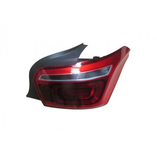 CITROEN C ELYSEE- 17/24; STOP LAMBASI SAĞ KIRMIZI/BEYAZ (E MARKLI)(DUYLU)(RIA)