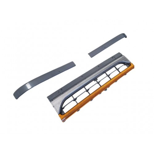 MITSUBISHI CANTER- FE635/659- 98/06; ÖN PANJUR SARI/BEYAZ REFLEKTÖRLÜ KLİPSİZ MITSUBISHI YAZILI)(FPI