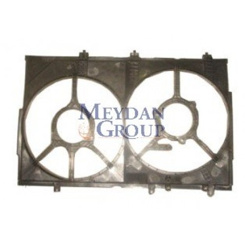 MITSUBISHI OUTLANDER- 04/07; RADYATÖR VE KİMA FAN DAVLUMBAZI BOŞ GÖVDE (ÇİFTLİ) (BFN)