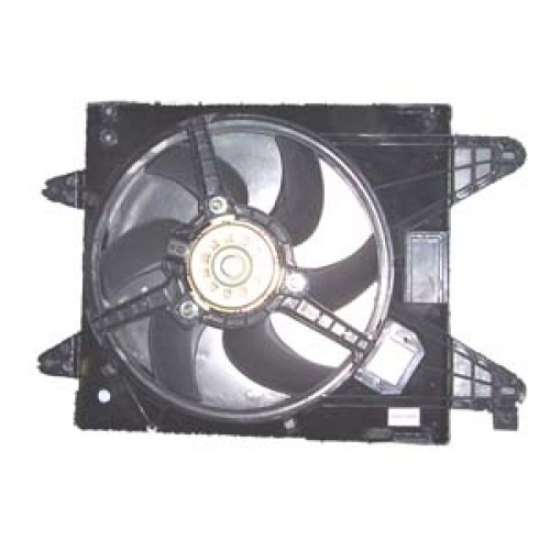 FIAT BRAVA- 97/03; RADYATÖR FAN DAVLUMBAZI KOMPLE PLASTIK (6KANAT) (TW)