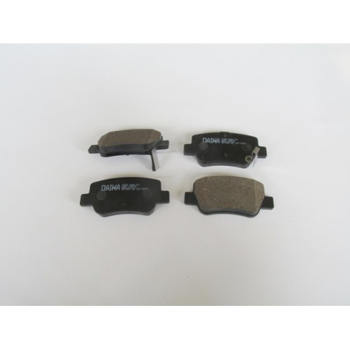 TOYOTA AVENSIS- 10/14; ARKA FREN BALATASI 1,6/1,8/2,0/2,2 (DISK)(109X49,9X15,5)(DAIWA) TOYOTA AVENSIS- 10/14; ARKA FREN BALATASI 1,6/1,8/2,0/2,2 (DISK)(109X49,9X15,5)(DAIWA)