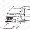 FIAT DUCATO- 14/24; ÖN TAMPON ÜST BAĞLANTI SACI