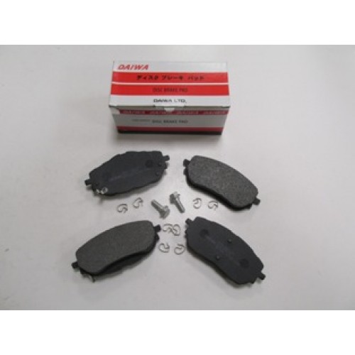 TOYOTA AURIS- 16/18; ÖN FREN BALATASI (DISK) (134,2X60X18/134,2X51,50X18) (DAIWA)