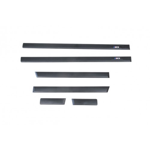 BMW 3 SERI- E36- SD- 91/98; KAPI BANDI TAKIMI (6 PARÇA) (LOGOLU/KLIPSLI) (M3) BMW 3 SERI- E36- SD- 91/98; KAPI BANDI TAKIMI (6 PARÇA) (LOGOLU/KLIPSLI) (M3)