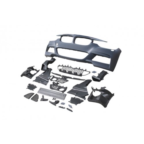 (YENİ ÜRÜN!!!)BMW 3 SERI- F30- 12/18; ÖN TAMPON (IZGARALI/PLAKA PLASTİKLİ) (F.YIK.LI) (M-TECH/LCI)