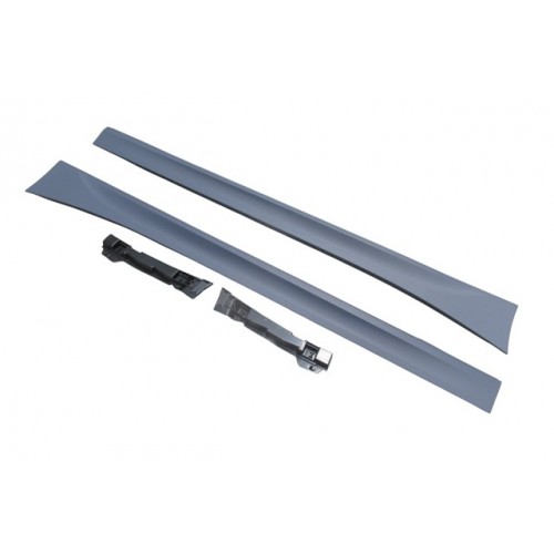 (YENİ ÜRÜN!!!)BMW 1 SERI- F20- 12/15; MARŞPİYEL PLASTİĞİ ASTARLI SAĞ/SOL SET (2 PARÇA/BRAKETLİ) (M-TECH/LCI)
