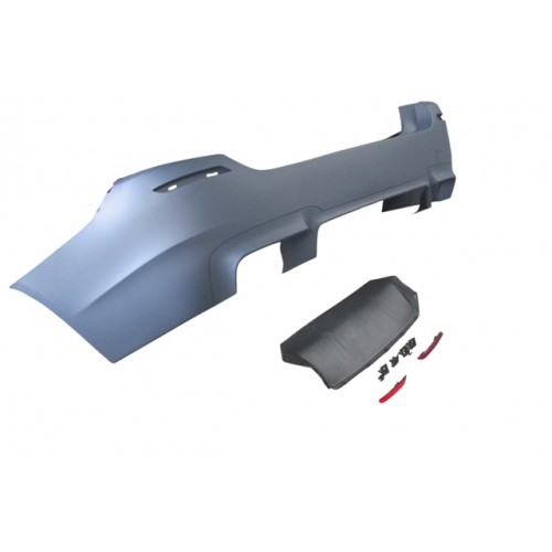 (YENİ ÜRÜN!!!)BMW 1 SERI- F20- 12/15; ARKA TAMPON ASTARLI (SENSÖR AÇILIR TİP/REFLEKTÖRLÜ (KARLIKLI) (M-TECH)