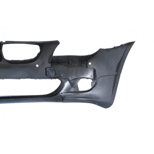 (YENİ ÜRÜN!!!)BMW 5 SERI- E60- 04/07; ÖN TAMPON (IZGARALI//PLAKA PLAST.)SEN.DELİKLİ 24MM/F.YIK.LI) (M-TECH) ASTARL