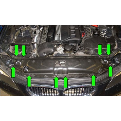 BMW 5 SERI- E60- 04/10; ÖN PANEL ÜST PARÇA (ÜST KISIM) SAC (TW)