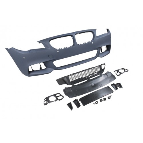 (YENİ ÜRÜN!!!)BMW 5 SERI- F10- 13/16; ÖN TAMPON ASTARL(SİS D.Lİ/IZGRALI/PLAKA PLASTİK/FAR.YIK.LI/SEN.D.)M-TECH/LCI