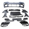(YENİ ÜRÜN!!!)BMW 5 SERI- G30- 20/22; ÖN TAMPON GRİ (IZGARALI/SİS KAPAKLI/SENSÖR DELİKLİ) (F90/M5/LCI)