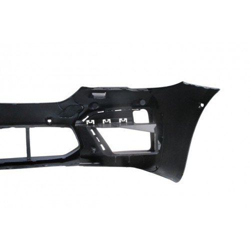(YENİ ÜRÜN!!!)BMW 5 SERI- G30- 20/22; ÖN TAMPON GRİ (IZGARALI/SİS KAPAKLI/SENSÖR DELİKLİ) (F90/M5/LCI)