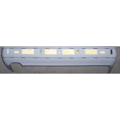 MERCEDES E CLASS- W124- 93/95; ARKA TAMPON KOYU GRİ (BANT DELİKLİ) (TW)