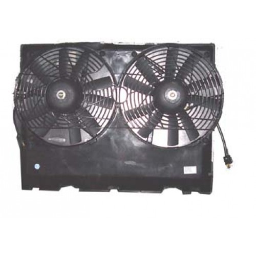 MERCEDES E CLASS- W124- 93/95; KLİMA FAN DAVLUMBAZI KOMPLE (ÇİFTLİ) (10+10 KANAT) (TW)