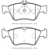 MERCEDES E CLASS- W210- 96/99; ÖN FREN BALATASI (KABLOSUZ)DİSK)150,2X66,3X18,5/151,2X60,8X18,5)BRAMA