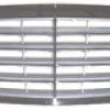 MERCEDES E CLASS- W211- 03/06; ÖN PANJUR NİKELAJ ÇERÇEVE/İÇ PETEK GÜMÜŞ GRİ (9ÇITALI)(ELEGANCE)(TYG)
