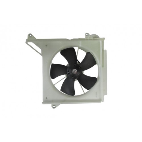 TOYOTA YARIS- 00/06; RADYATÖR FAN DAVLUMBAZI KOMPLE 1.3 (5KANAT) (BİDONLU)(MOTORLU) (ORİS)