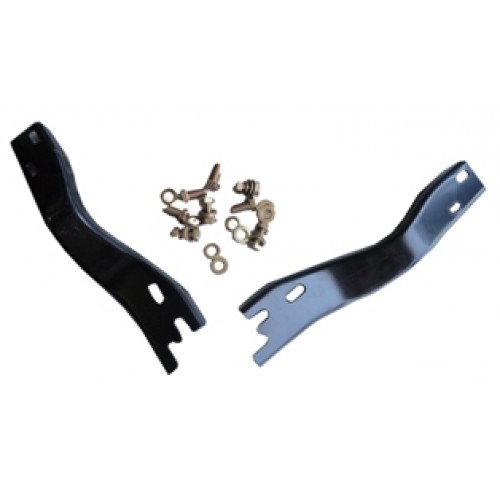 TOYOTA HILUX- PICK UP LN145- 02/05; ARKA TAMPON (NİKELAJLI ALTI OVAL BAĞLANTI BRAKETLERİ İLE)FPI