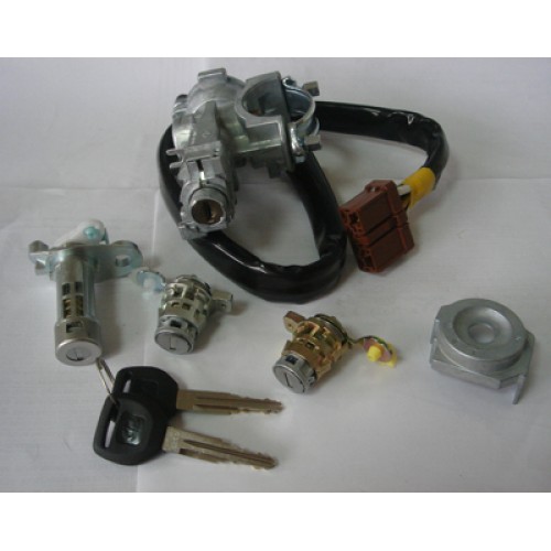 HONDA ACCORD- 99/00; KONTAK KİLİT SETİ (3LÜ) (KONTAK/KAPI/BAGAJ) (TERMİKLİ)