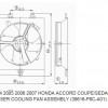 HONDA ACCORD- 03/08; KLİMA FAN DAVLUMBAZI KOMPLE SAC (2.4CC) V6 (4KANAT)