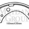 HONDA CRX- 90/94; ARKA FREN PABUCU (100X35) (DAIWA)