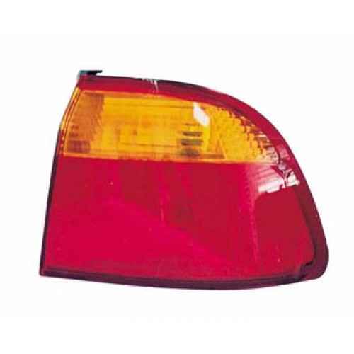 HONDA CIVIC- SD- 96/98; DIŞ STOP LAMBASI SAĞ KIRMIZI/ÜSTÜ SARI (USA TİPİ)(TYC)
