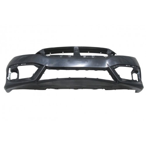 HONDA CIVIC- SD- 16/19; ÖN TAMPON SİYAH (SİS DELİKLİ) (TYG)