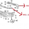 HONDA CRV- 97/01; ÖN TAMPON DEMİRİ (TW)