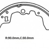 SUZUKI SWIFT- SD- 89/96; ARKA FREN PABUCU (90X30)(DAIWA)