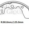 SUZUKI SWIFT- SD/HB- 97/04; ARKA FREN PABUCU (90X25) (DAIWA)