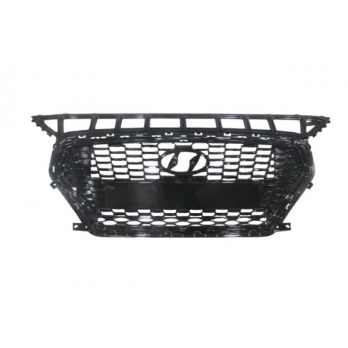 (YENİ ÜRÜN!!!)HYUNDAI I30- 17/18; ÖN PANJUR SİYAH NİKELAJ ÇERÇEVESİZ (TYG) (YENİ ÜRÜN!!!)HYUNDAI I30- 17/18; ÖN PANJUR SİYAH NİKELAJ ÇERÇEVESİZ (TYG)
