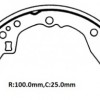 KIA RIO- I- 01/02; ARKA FREN PABUCU (100X25) (DAIWA)