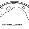 KIA PRIDE- 00/01; ARKA FREN PABUCU (85X25) (DAIWA)