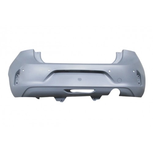 OPEL CORSA- F- 20/23; ARKA TAMPON ASTARLI GRİ(4 SENSÖR DELİKLİ) (TYG)