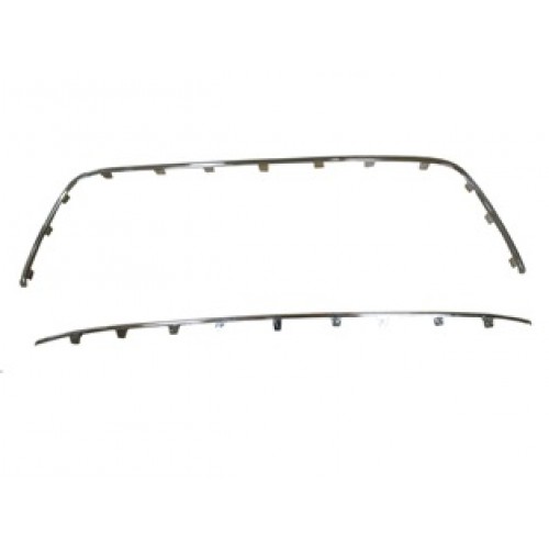 FORD MONDEO- 07/11; ÖN TAMPON PANJUR ÇERÇEVESİ NİKELAJLI (ALT/ÜST SET 2 PARÇA) (TW)