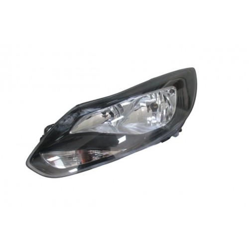 FORD FOCUS- SD/HB- 12/14; FAR LAMBASI SOL ELEKTRİKLİ/MOTORLU/SİYAH (RIA)