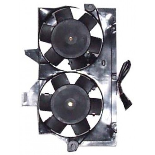 FORD TRANSIT- V184- 02/06; KLİMA FAN DAVLUMBAZI KOMPLE ÇİFTLİ MOTORSUZ (TRAVELLER TİPİ) (TW)